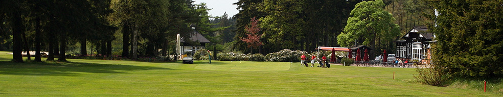 Royal Golf Club Mariánské Lázně - odpaliště první jamky Royal Golf Club Mariánské Lázně - odpaliště první jamky
