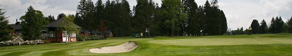 Royal Golf Club Mariánské Lázně - green osmnácté jamky Royal Golf Club Mariánské Lázně - green osmnácté jamky